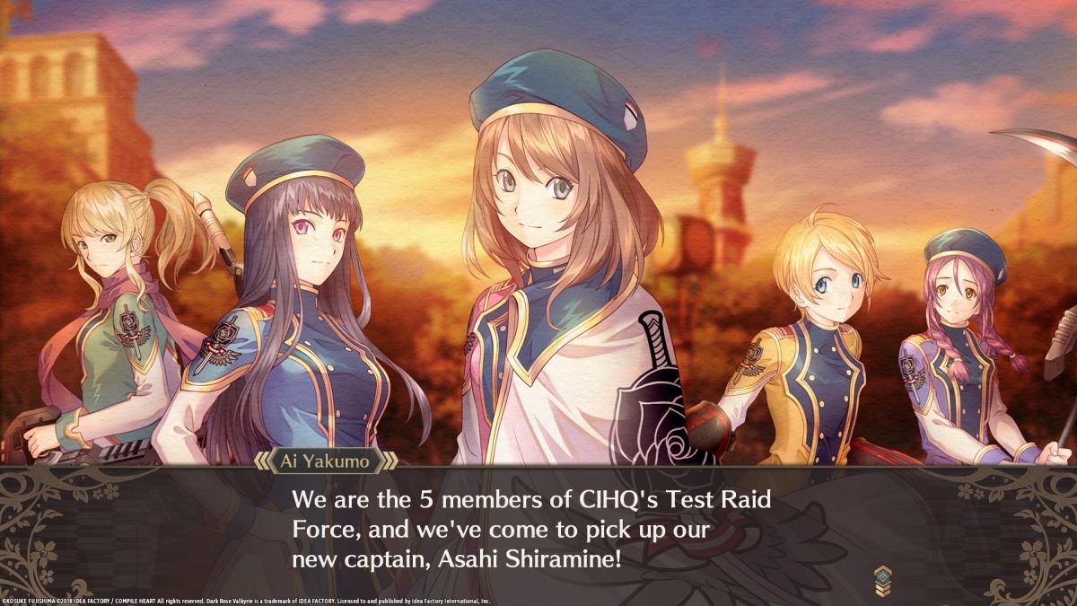 Screenshot for Dark Rose Valkyrie on PC