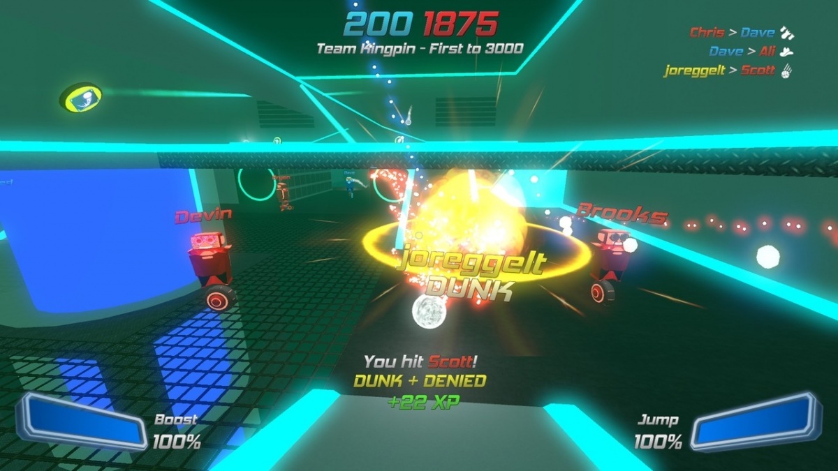 Screenshot for Disco Dodgeball Remix on PlayStation 4