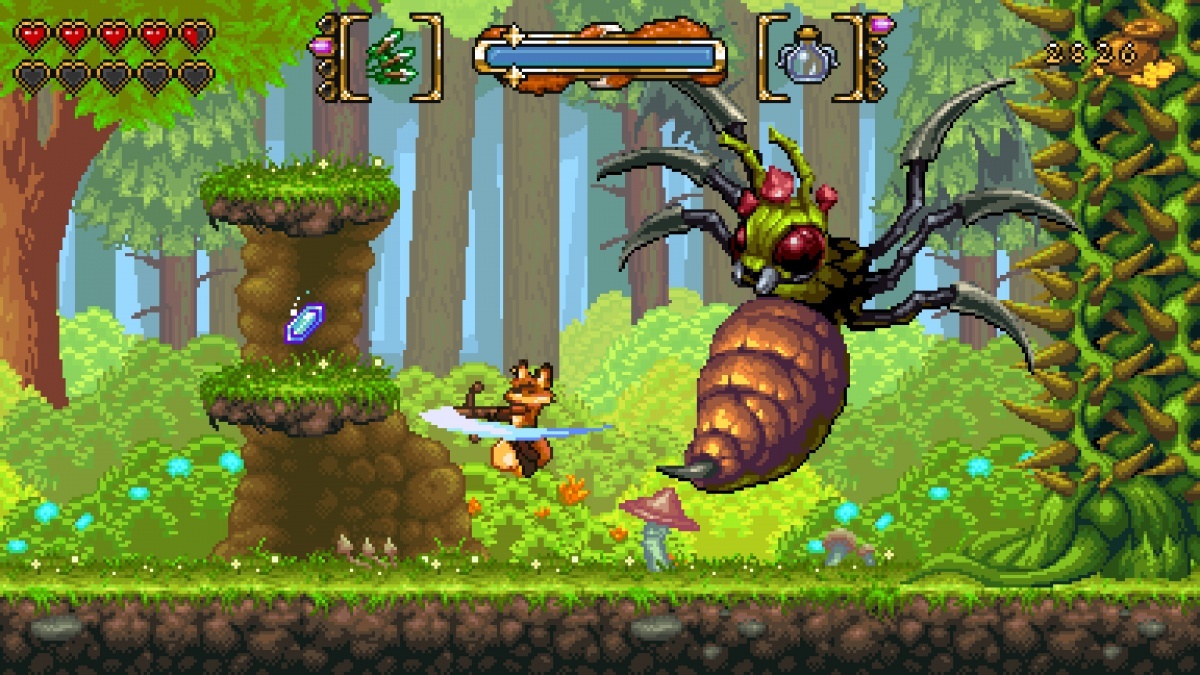Screenshot for FOX n FORESTS on PlayStation 4