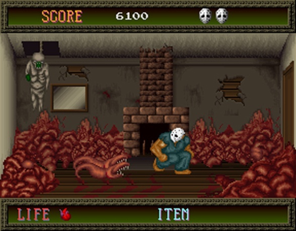 Screenshot for Splatterhouse on Arcade