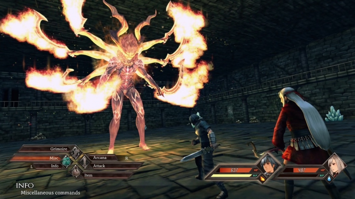 Screenshot for Legrand Legacy: Tale of the Fatebounds on Nintendo Switch