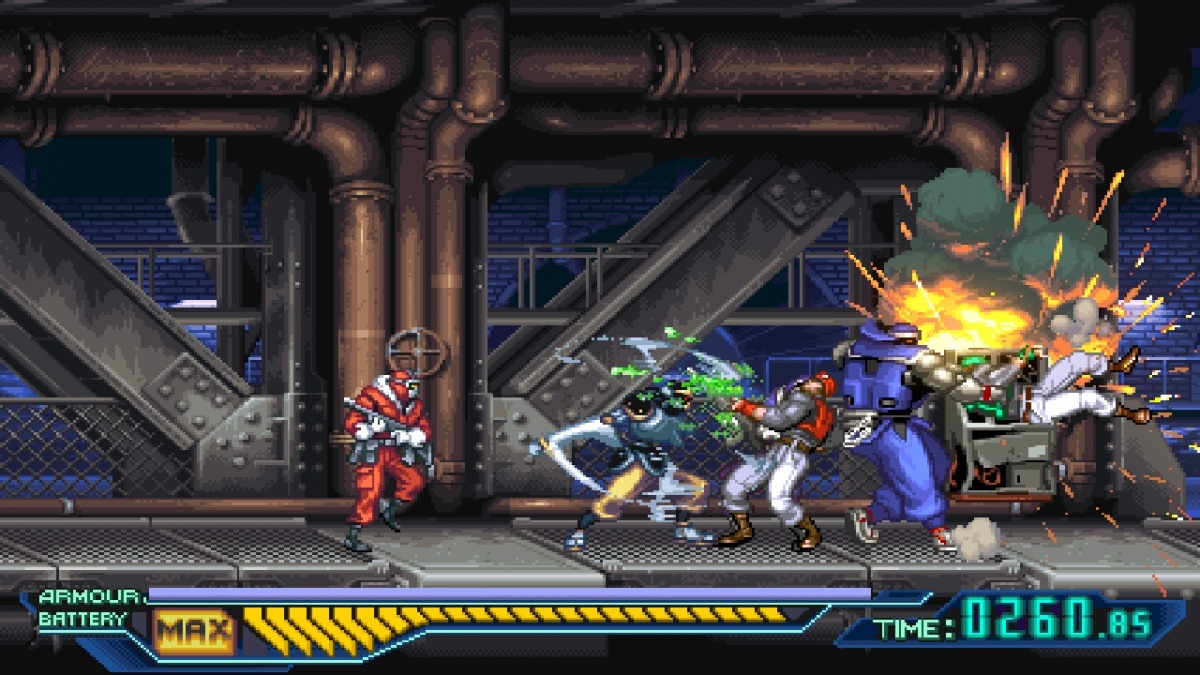 Screenshot for The Ninja Saviors: Return of the Warriors on Nintendo Switch