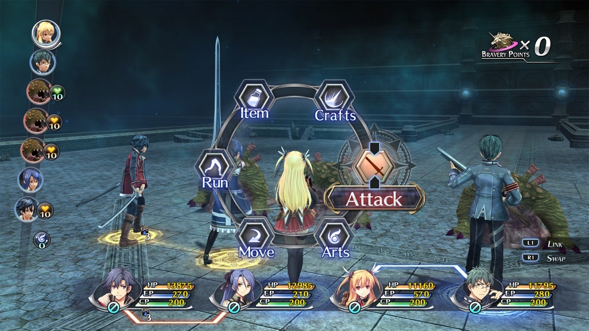 Screenshot for The Legend of Heroes: Trails of Cold Steel II on PlayStation 4