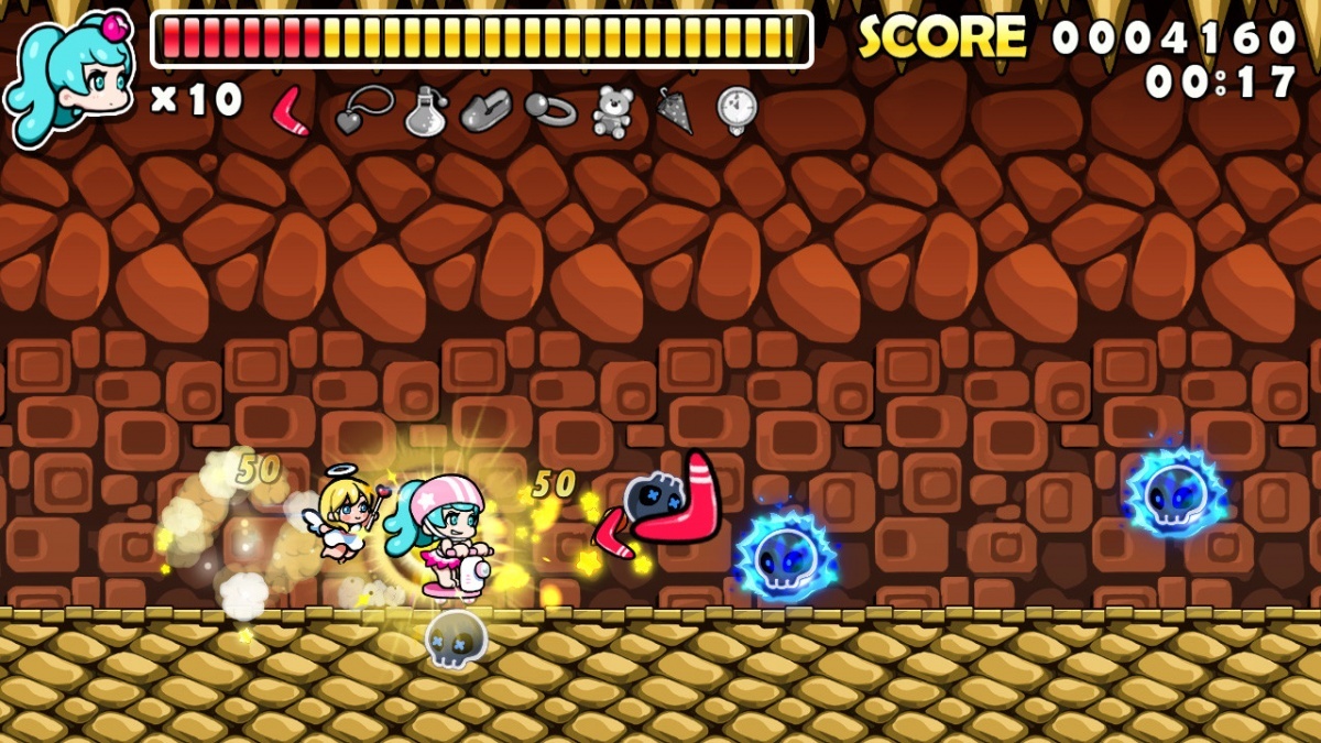 Screenshot for Wonder Boy Returns Remix on PlayStation 4