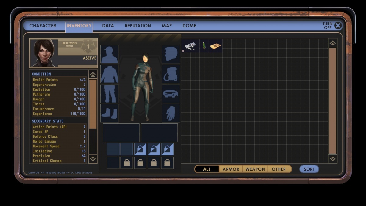 Screenshot for Encased: A Sci-Fi Post-Apocalyptic RPG on PC