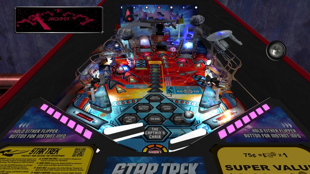 Screenshot for The Pinball Arcade: Stern Table Pack 1 on Nintendo Switch