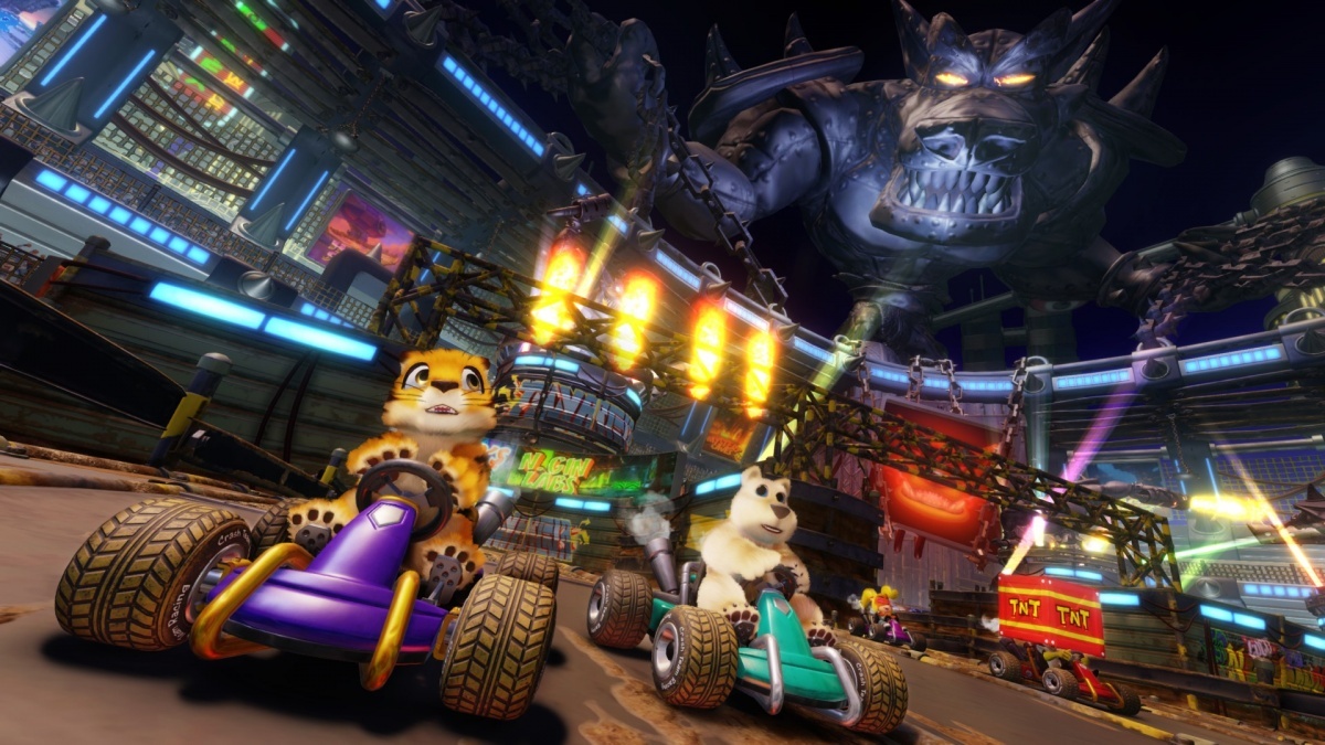 Screenshot for Crash Team Racing: Nitro-Fueled on PlayStation 4