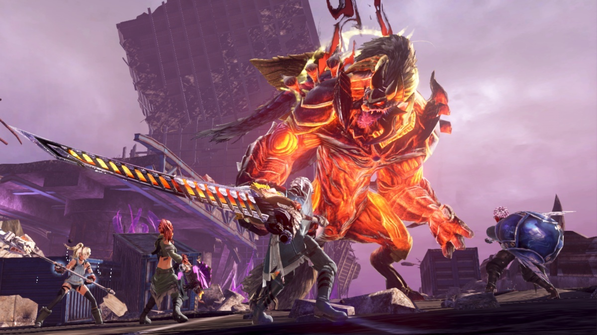 Screenshot for God Eater 3 on Nintendo Switch