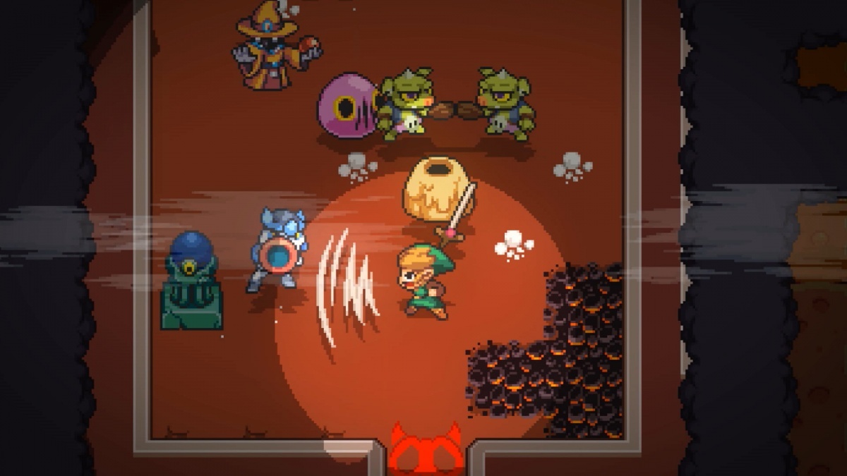 Screenshot for Cadence of Hyrule: Crypt of the NecroDancer Featuring The Legend of Zelda on Nintendo Switch