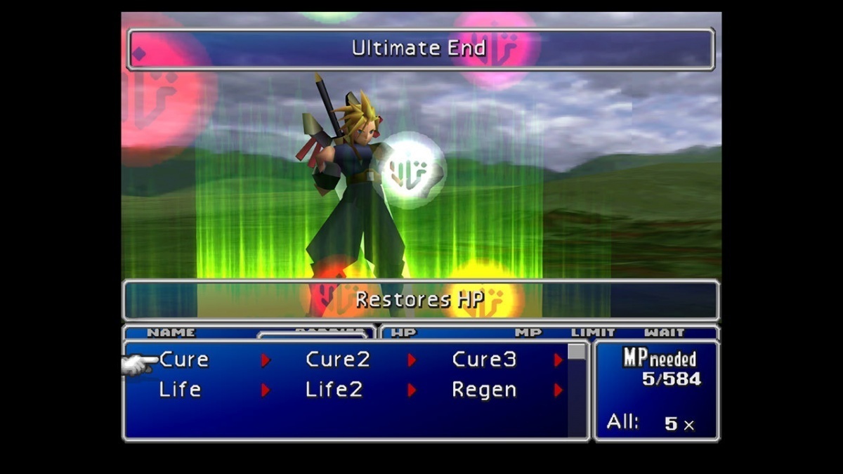 Screenshot for Final Fantasy VII on Xbox One