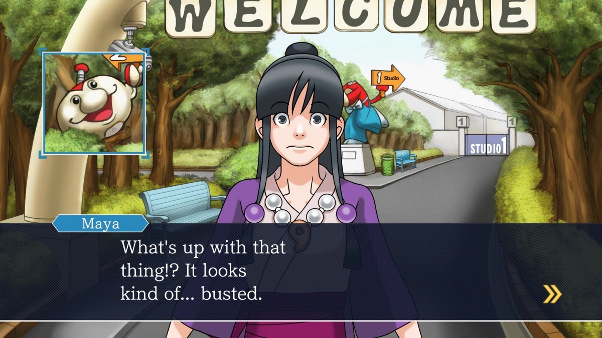 Screenshot for Phoenix Wright Trilogy on PlayStation 4