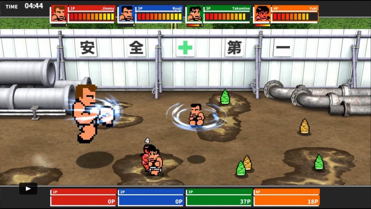 Screenshot for River City Melee Mach on Nintendo Switch