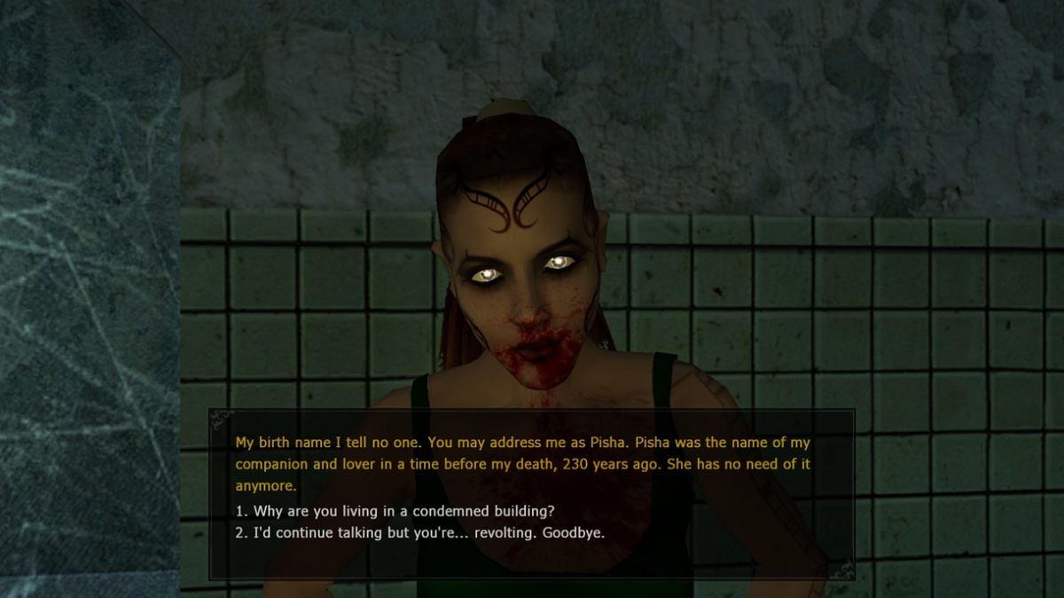 Screenshot for Vampire: The Masquerade - Bloodlines on PC