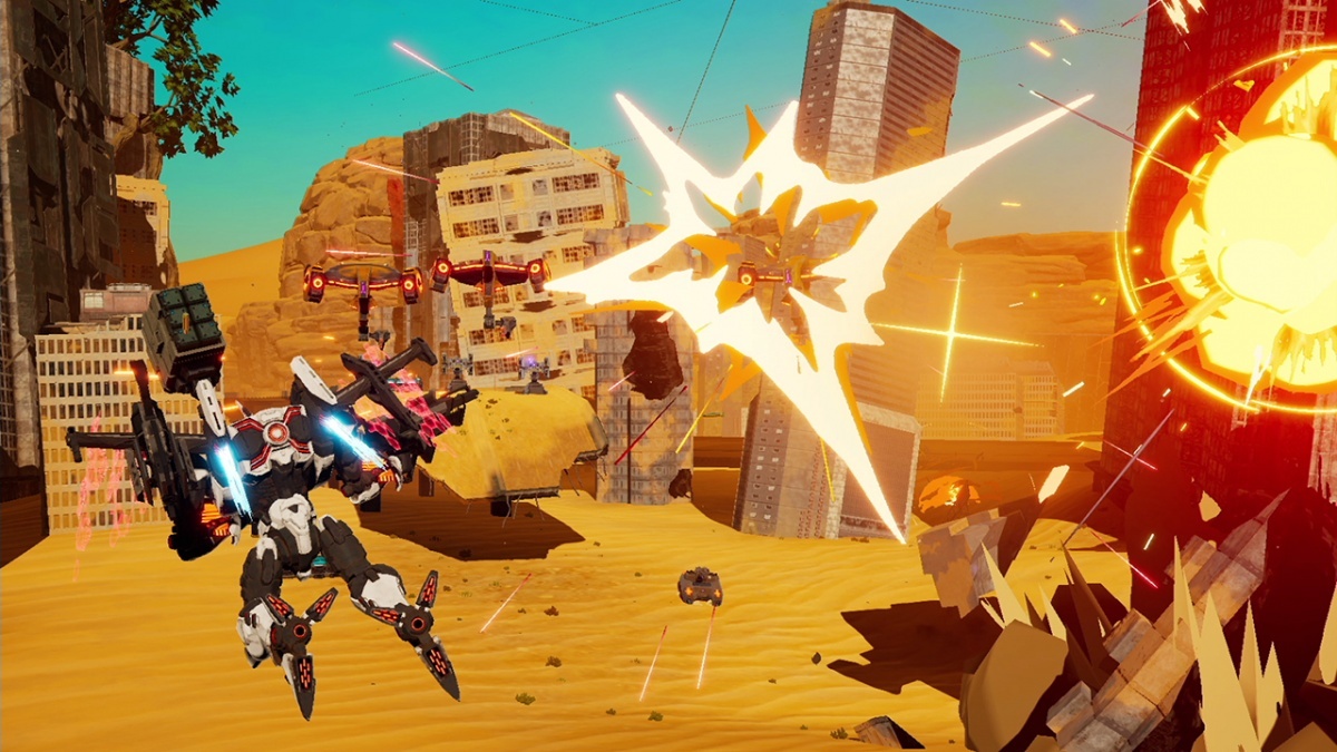 Screenshot for Daemon X Machina on Nintendo Switch