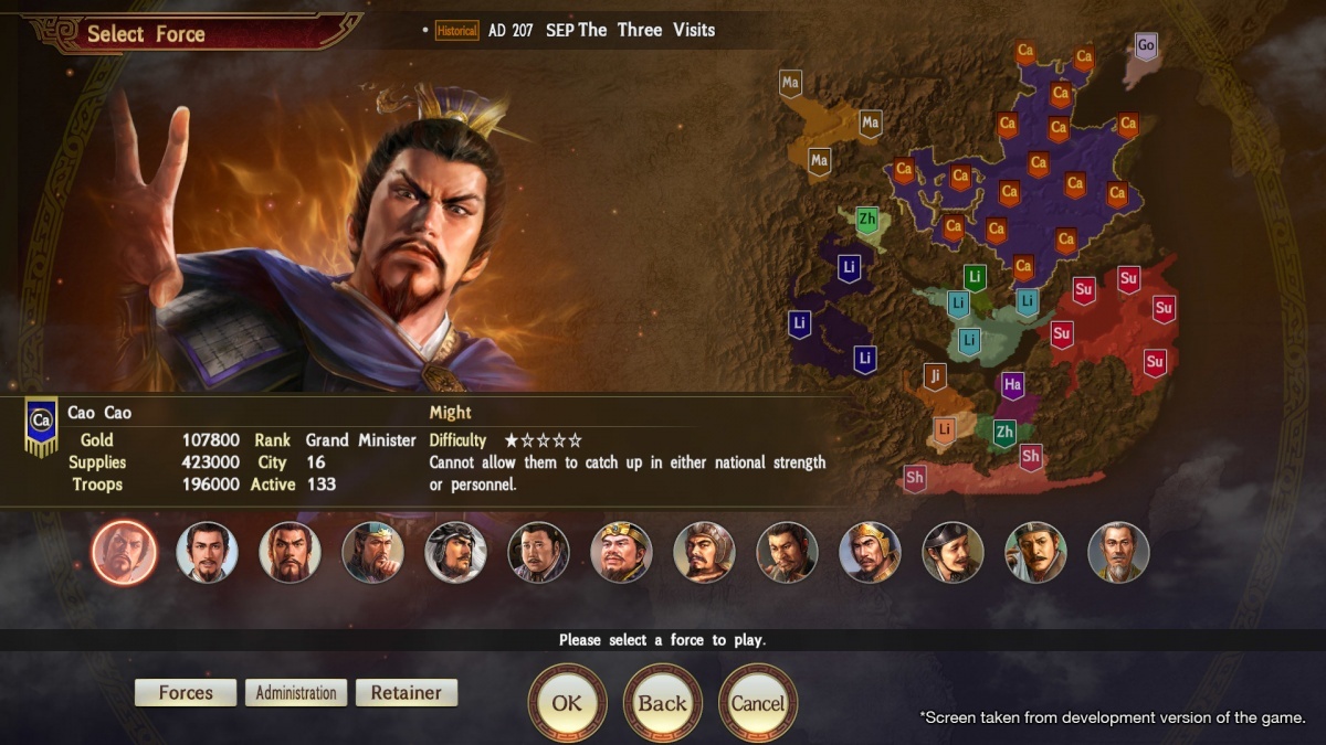 Screenshot for Romance of the Three Kingdoms XIV on PC