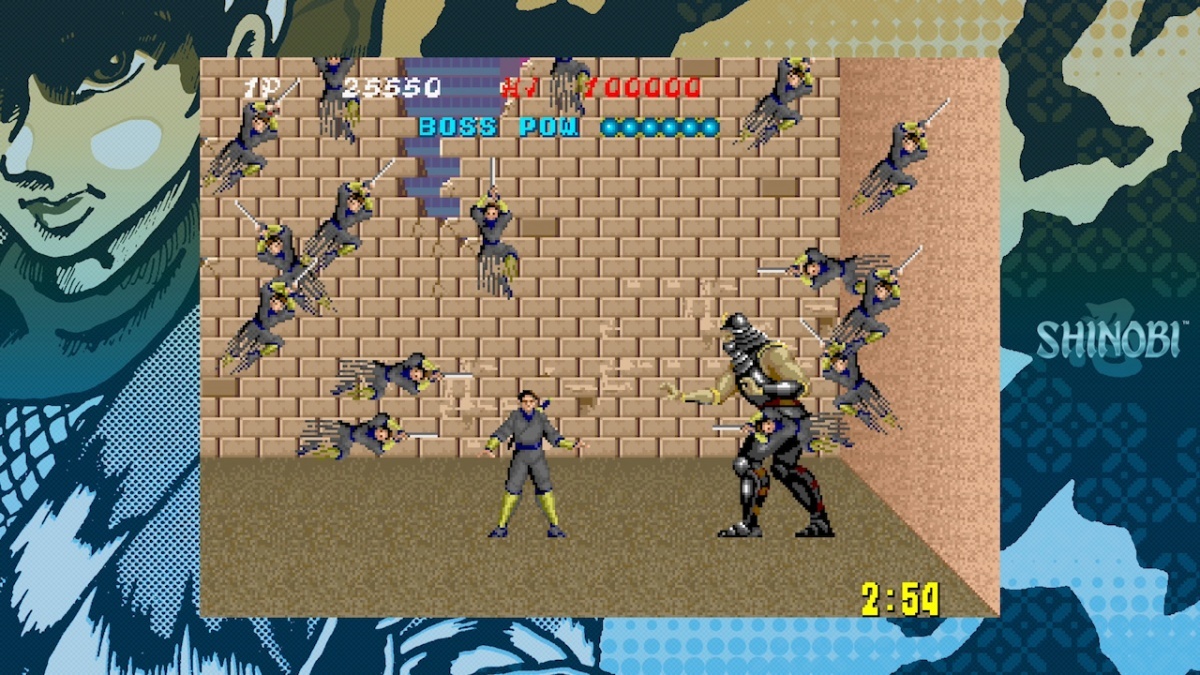 Screenshot for SEGA AGES Shinobi on Nintendo Switch