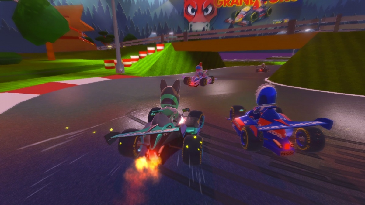 Screenshot for Touring Karts on PlayStation 4