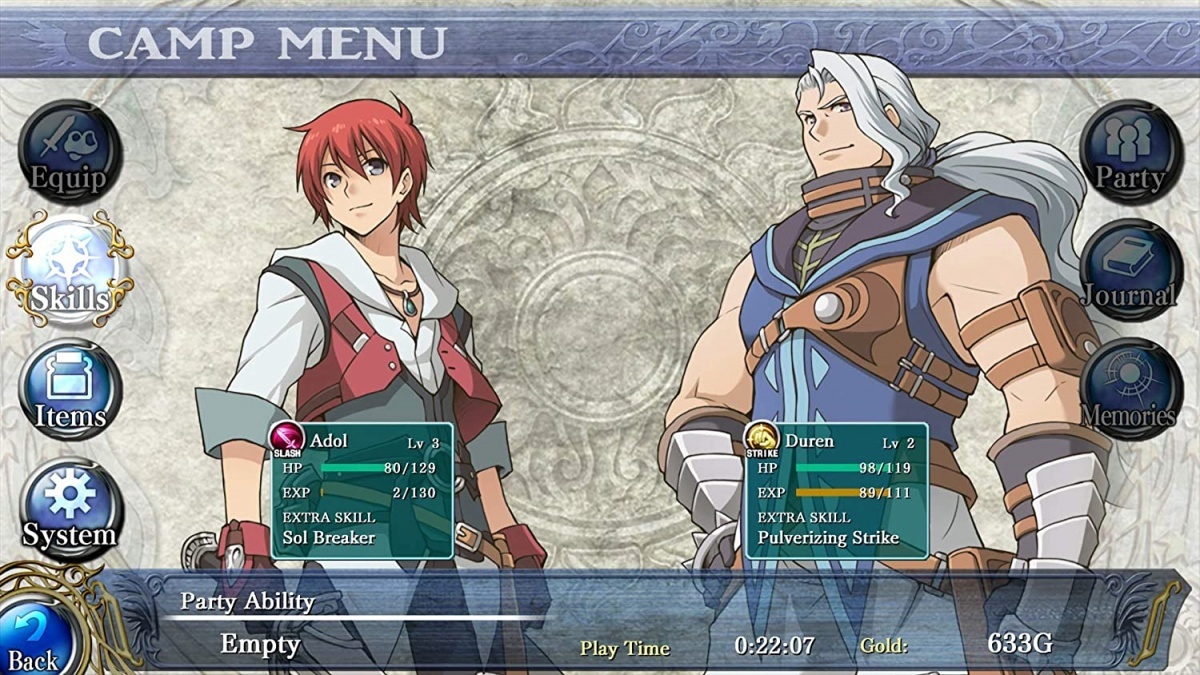 Screenshot for Ys: Memories of Celceta on PlayStation 4