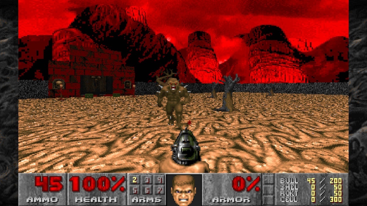 Screenshot for Doom (1993) on Nintendo Switch
