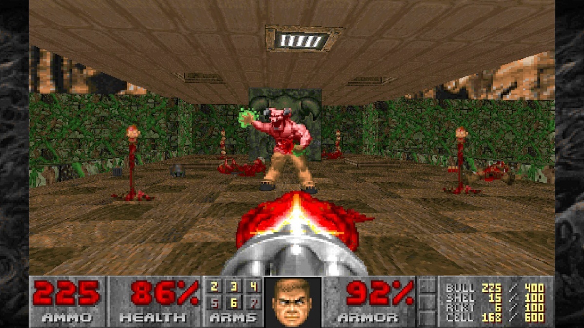 Screenshot for Doom (1993) on Nintendo Switch