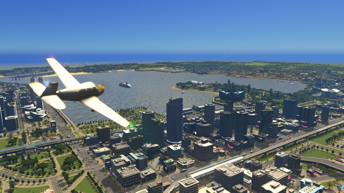 Screenshot for Cities: Skylines - Sunset Harbor on PlayStation 4