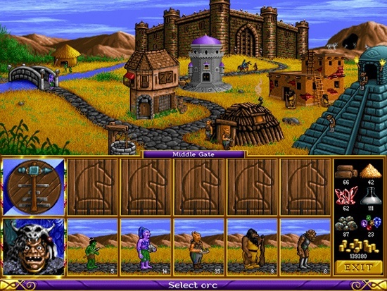 Screenshot for Heroes of Might and Magic: A Strategic Quest on PC