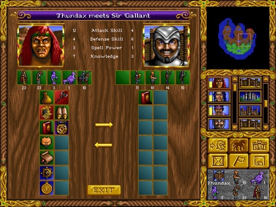 Screenshot for Heroes of Might and Magic: A Strategic Quest on PC