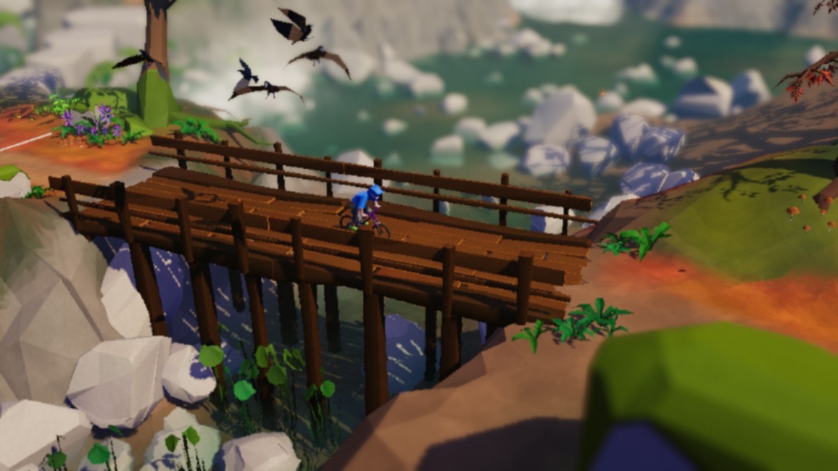 Screenshot for Lonely Mountains: Downhill on Nintendo Switch