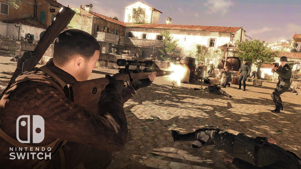 Screenshot for Sniper Elite 4 on Nintendo Switch