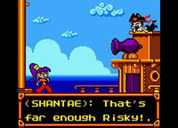 Screenshot for Shantae on Game Boy Color
