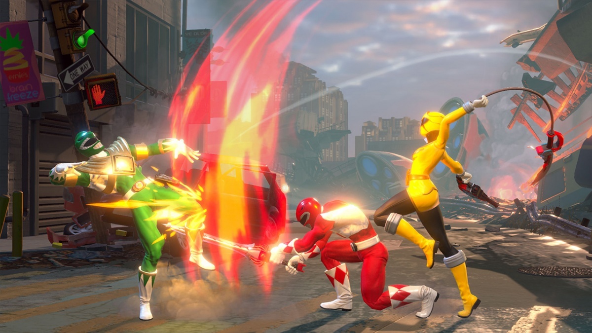 Screenshot for Power Rangers: Battle for the Grid  on Nintendo Switch