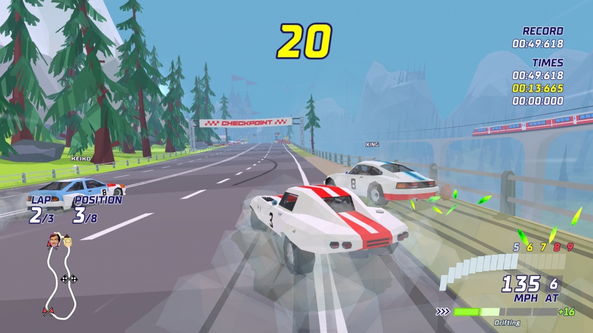 Screenshot for Hotshot Racing on PC