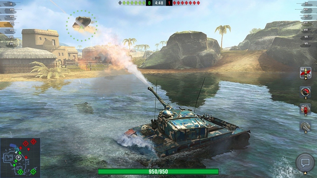 Screenshot for World of Tanks: Blitz  on Nintendo Switch
