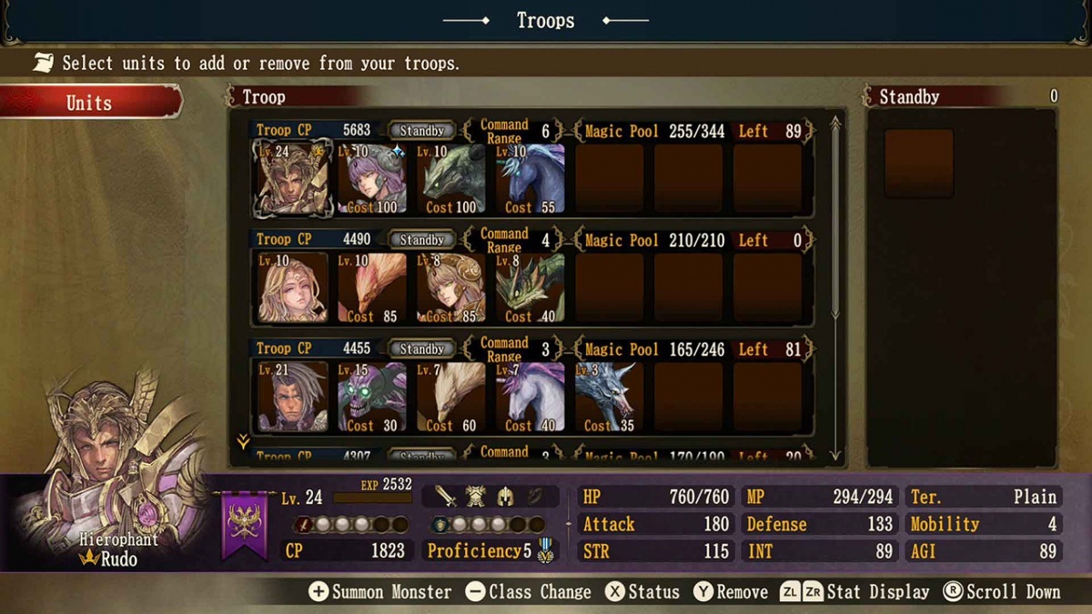 Screenshot for Brigandine: The Legend of Runersia on 