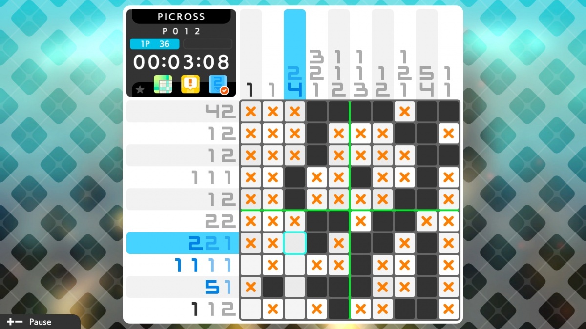 Screenshot for Picross S5 on Nintendo Switch