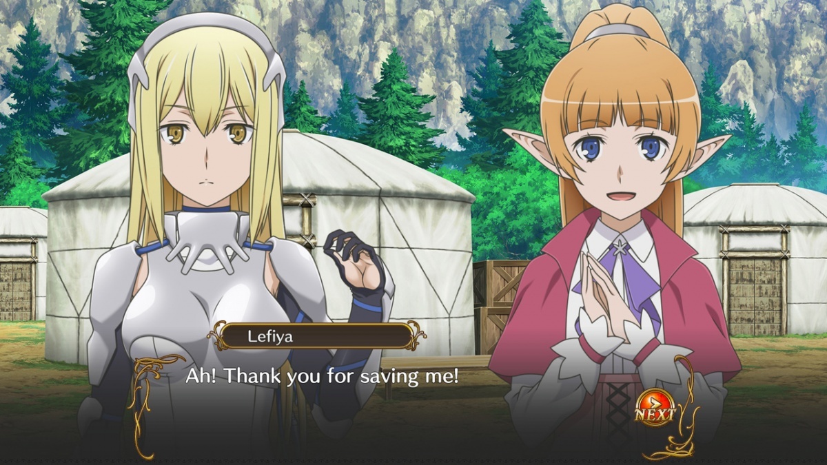 Screenshot for Is It Wrong To Try To Pick Up Girls in A Dungeon? Familia Myth Infinite Combate on Nintendo Switch