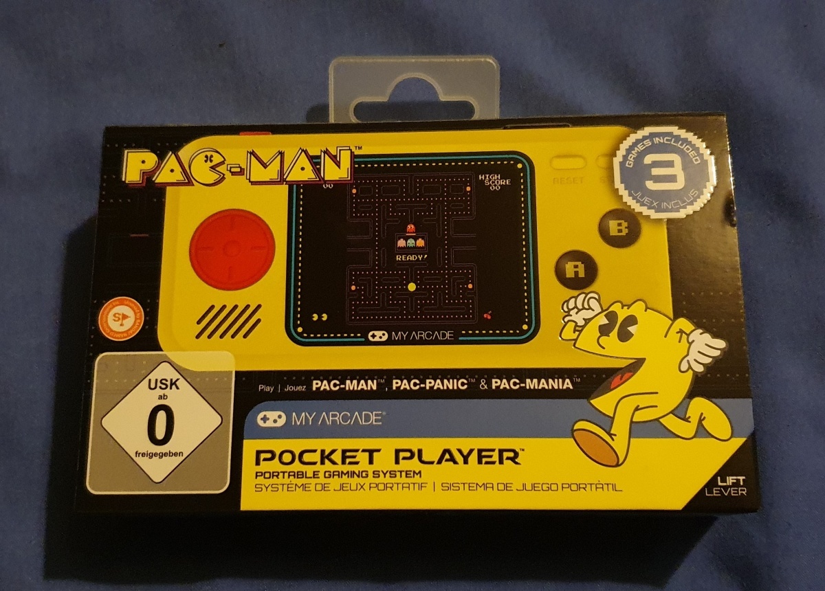 Image for Tech Up! My Arcade Pac-Man Pocket Player from Lost Universe (Review)