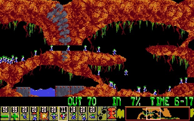 Screenshot for Lemmings on PC