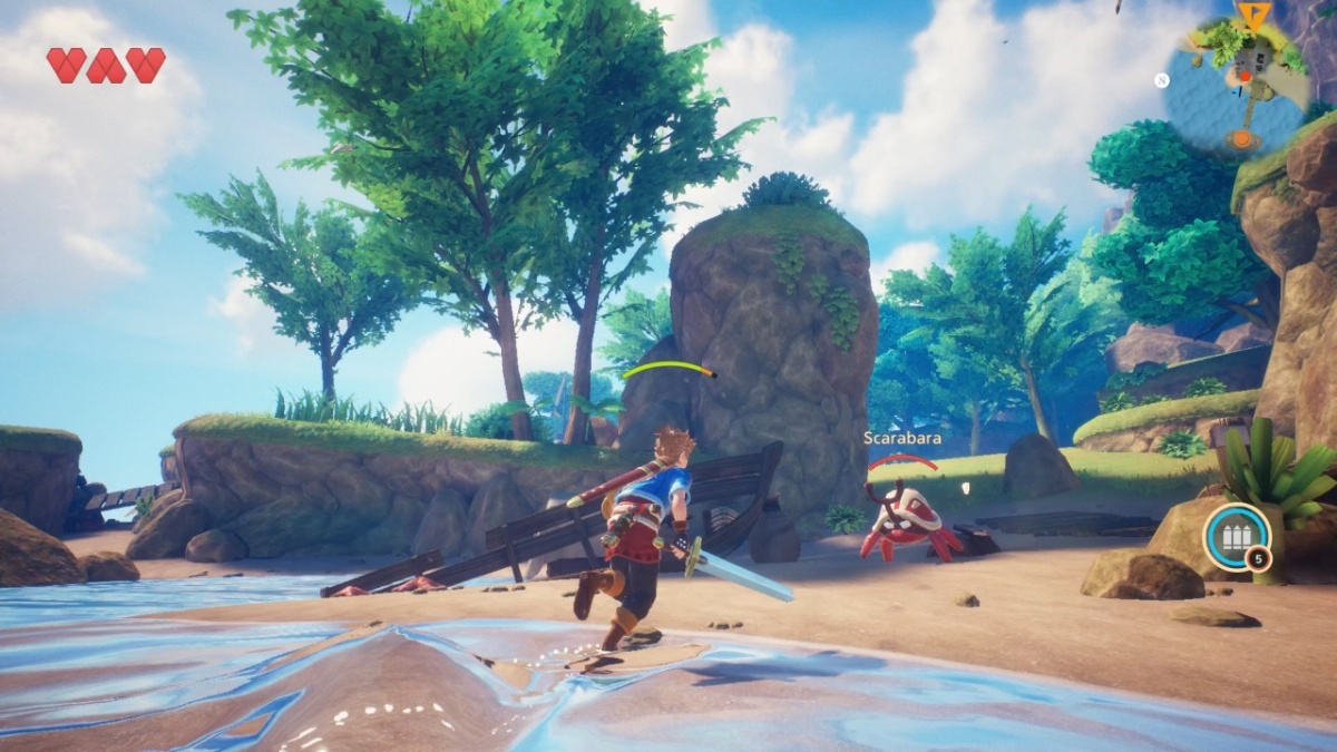 Screenshot for Oceanhorn 2: Knights of the Lost Realm on Nintendo Switch