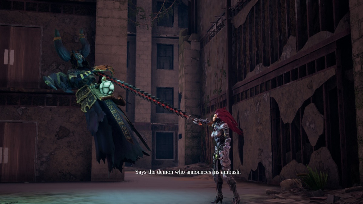 Screenshot for Darksiders III on Nintendo Switch