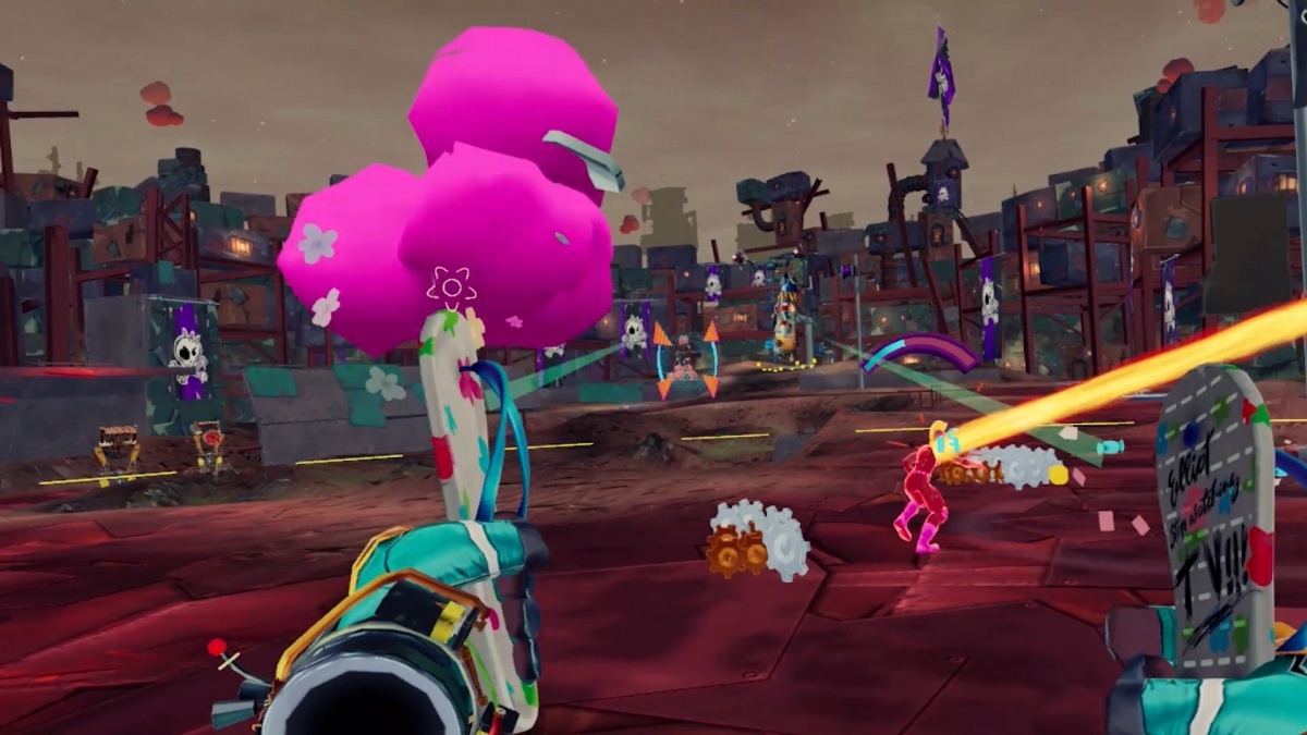 Screenshot for Captain ToonHead vs the Punks from Outer Space on PC