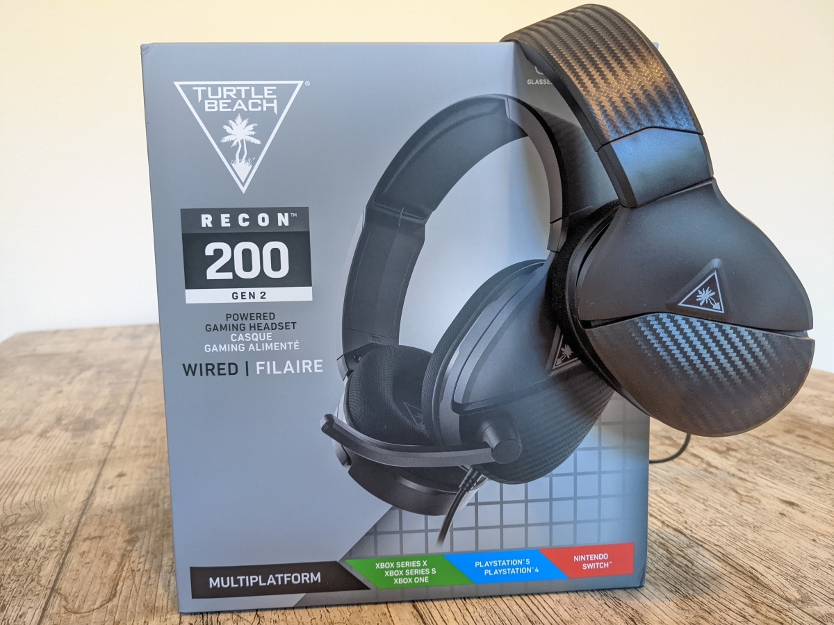 Turtle Beach Recon 200 Gen 2 Wired Gaming Headset For Xbox Series