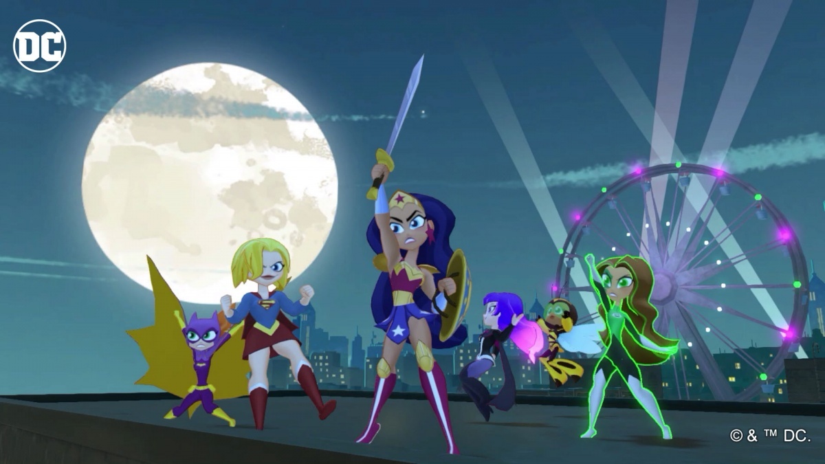 Screenshot for DC Super Hero Girls: Teen Power  on Nintendo Switch