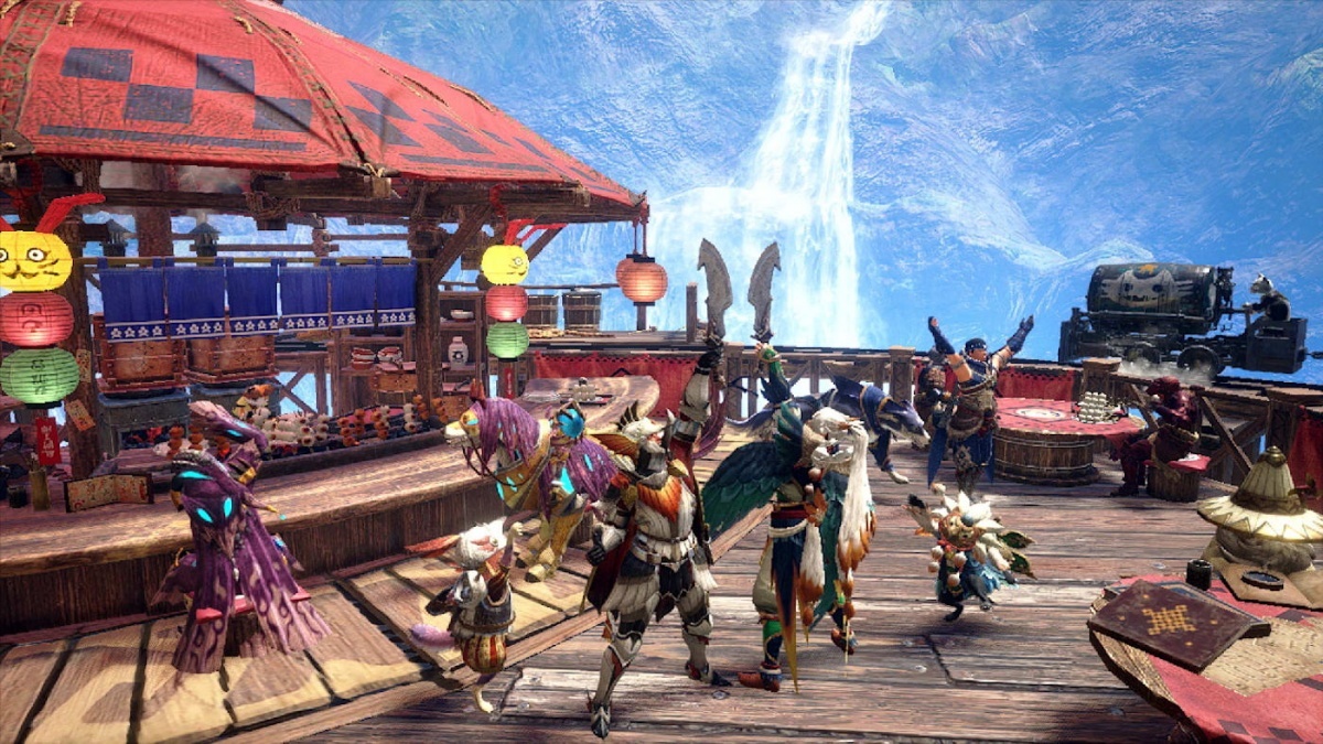 Screenshot for Monster Hunter Rise: Sunbreak on Nintendo Switch