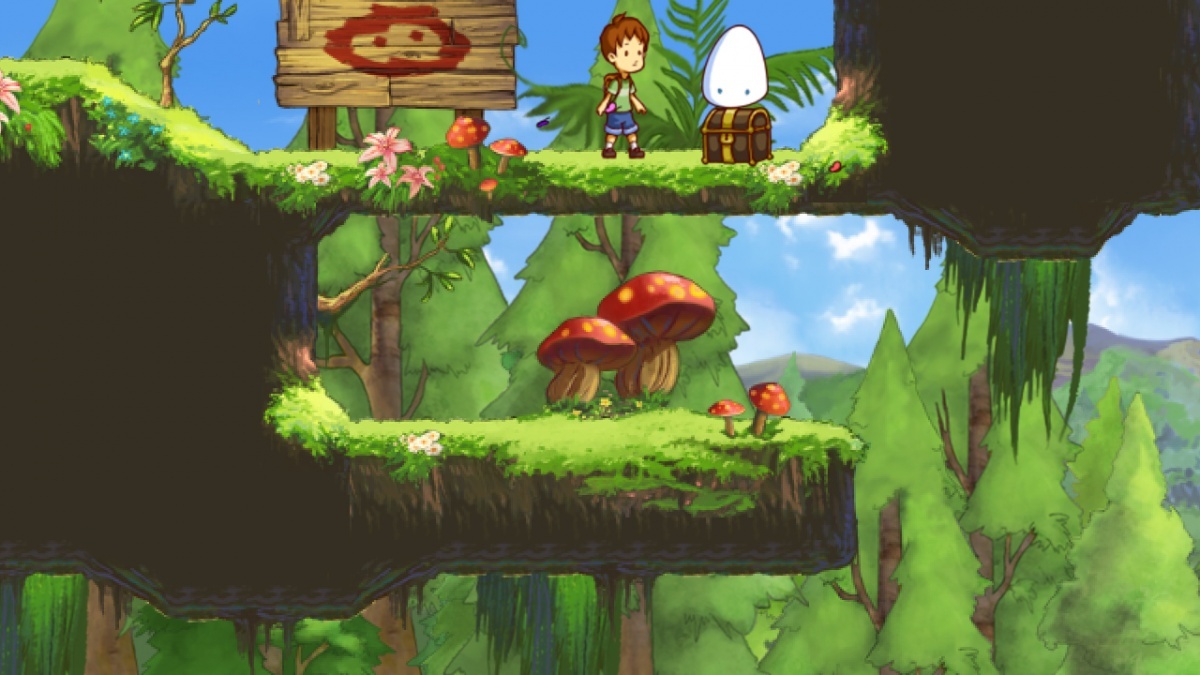 Screenshot for A Boy and His Blob on Nintendo Switch