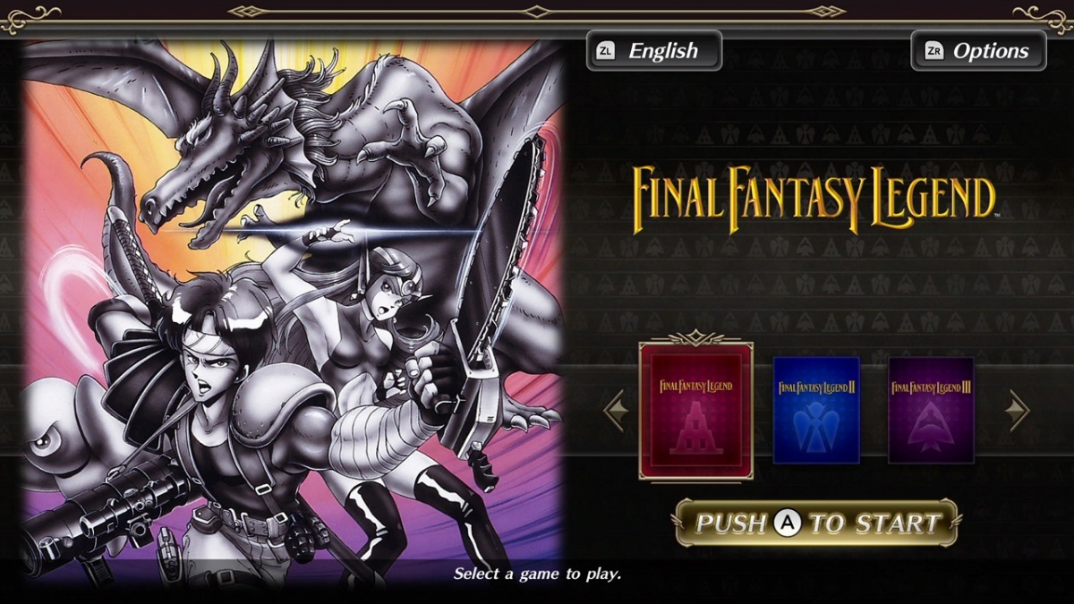 Screenshot for Collection of SaGa: Final Fantasy Legend on Nintendo Switch