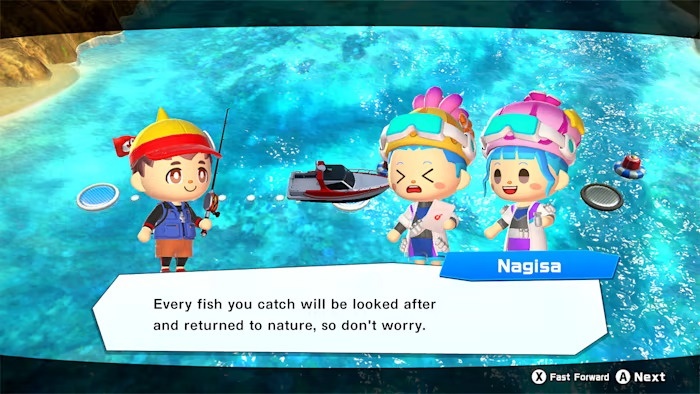 Screenshot for Ace Angler: Fishing Spirits on Nintendo Switch