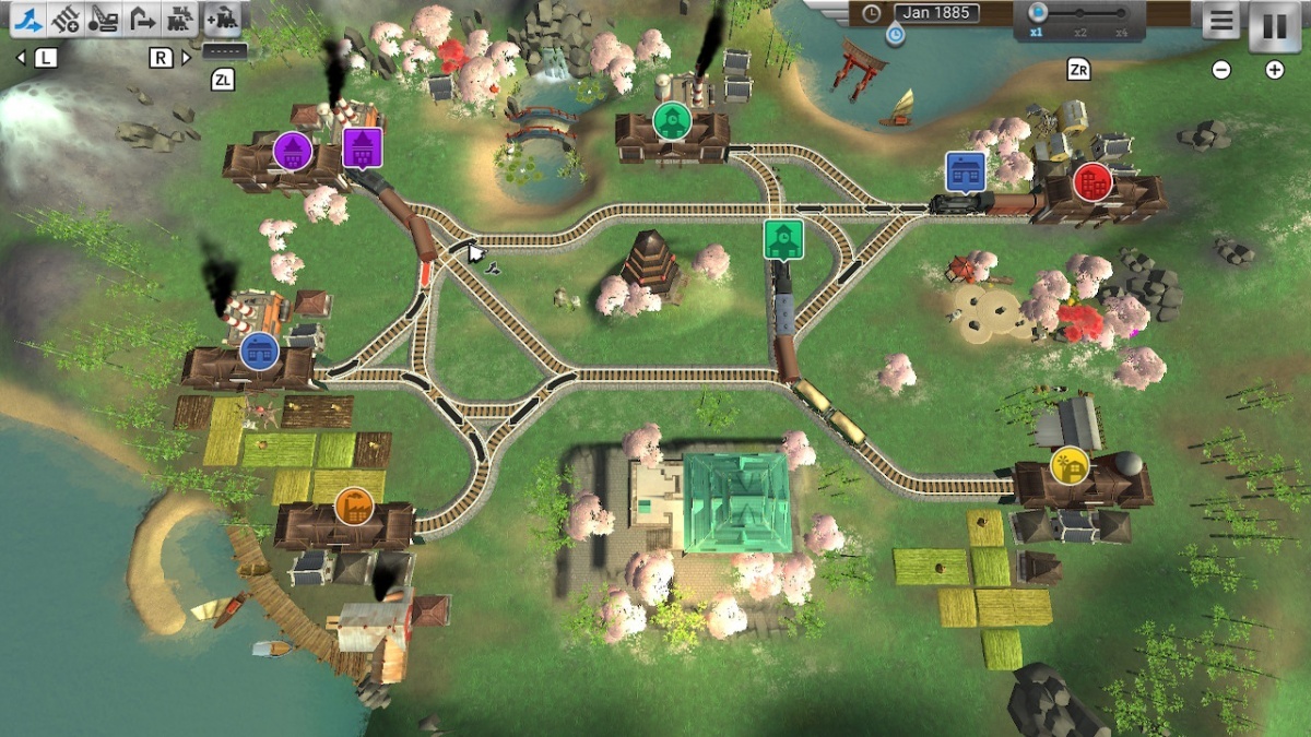 Screenshot for Review: Train Valley: Console Edition on Nintendo Switch