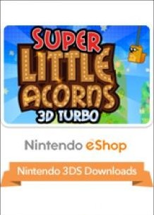 Box art for Super Little Acorns 3D Turbo