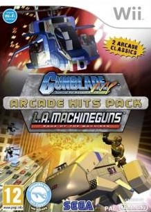 Box art for Gunblade NY & L.A. Machineguns: Rage of the Machines Arcade Hits Pack